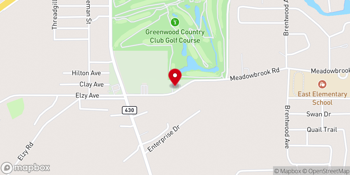 Map showing location of New Chapel