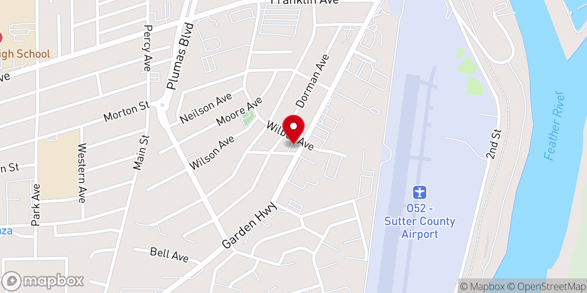 Map showing location of Fellowship Center