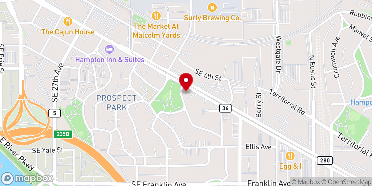 Map showing location of Covenant of Life World Outreach Church