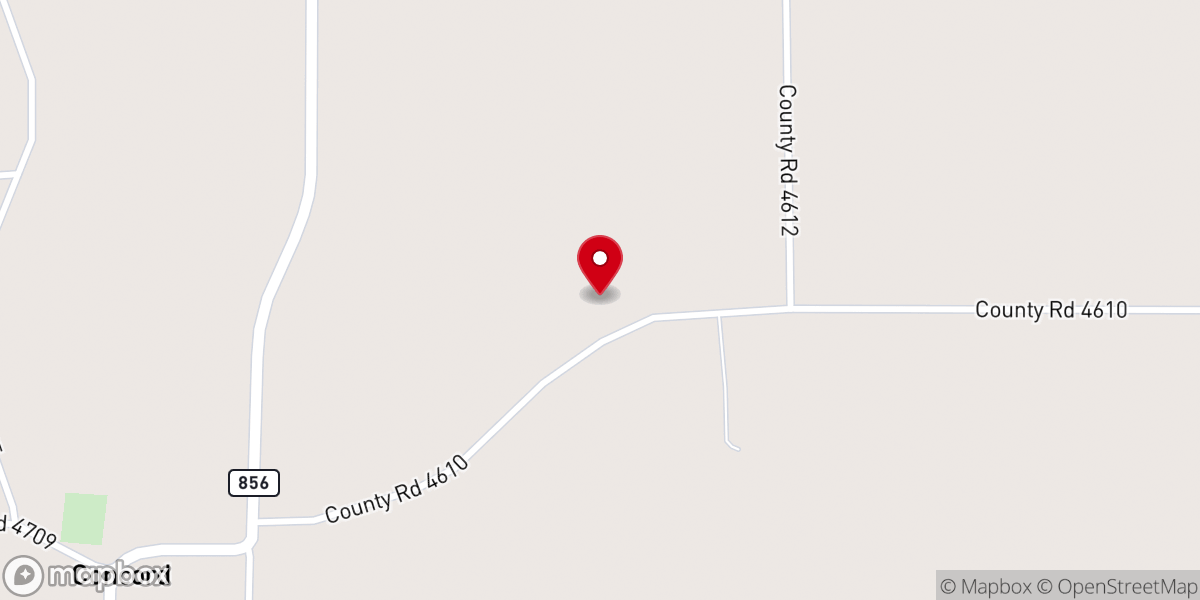 Map showing location of Martins Chapel