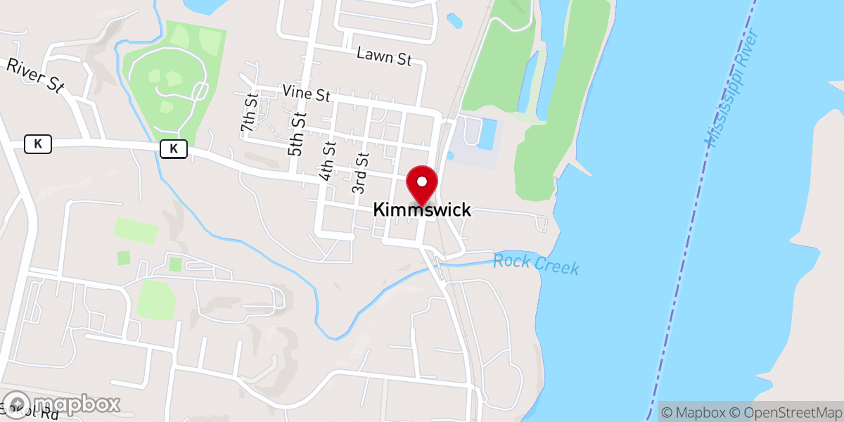 Map showing location of City on a Hill Ministries