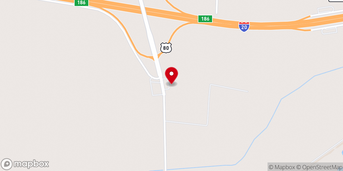 Map showing location of Lion's Den
