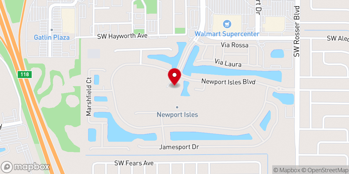 Map showing location of Ecg Goshen TJNC Inc