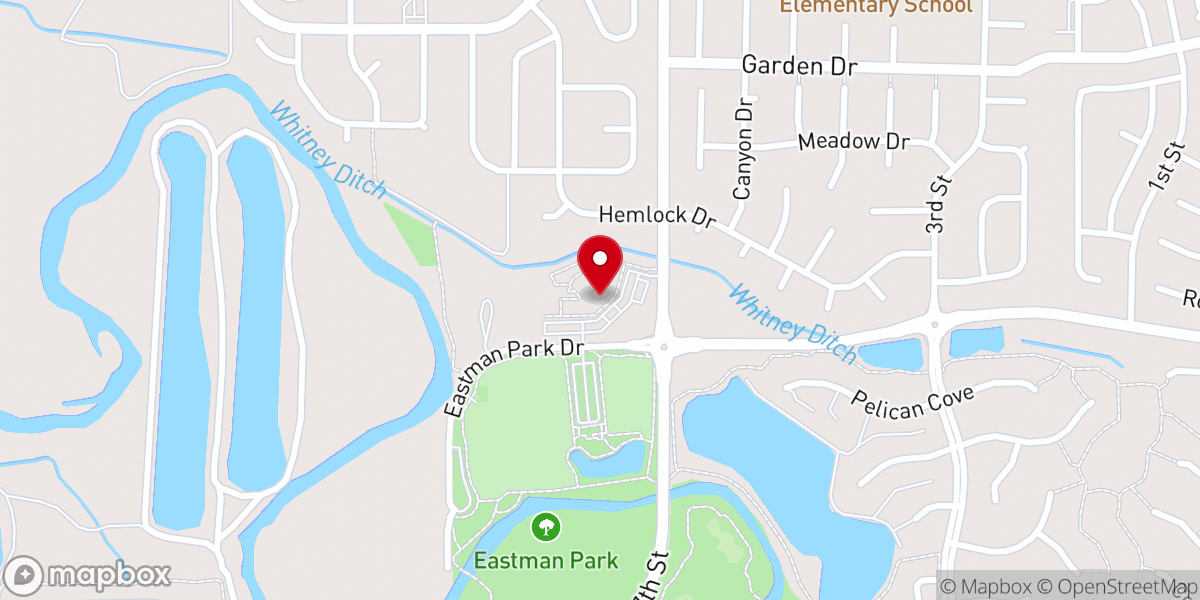 Map showing location of Our Lady of the Valley Catholic Church