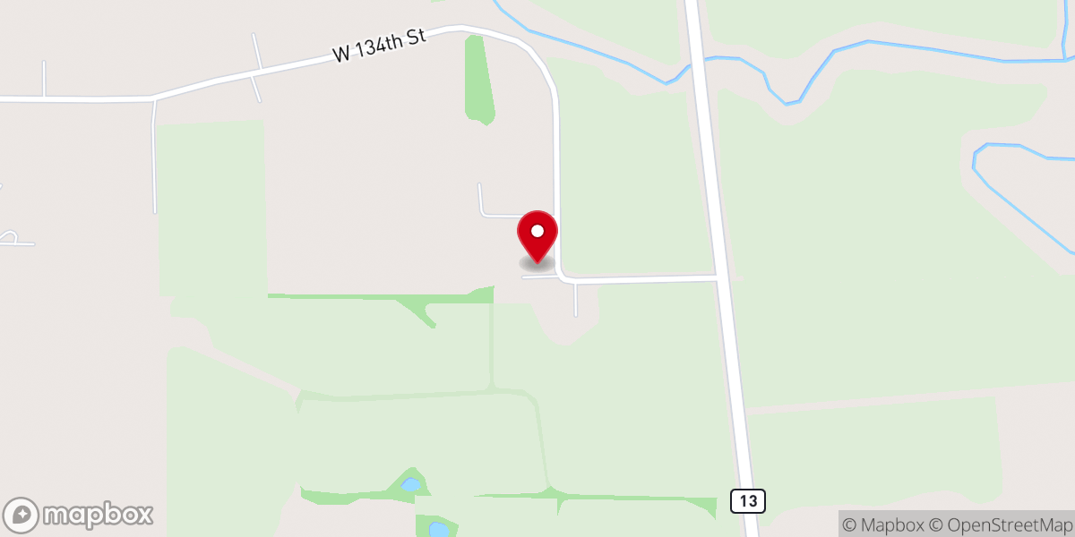 Map showing location of Christian Fellowship Ministry