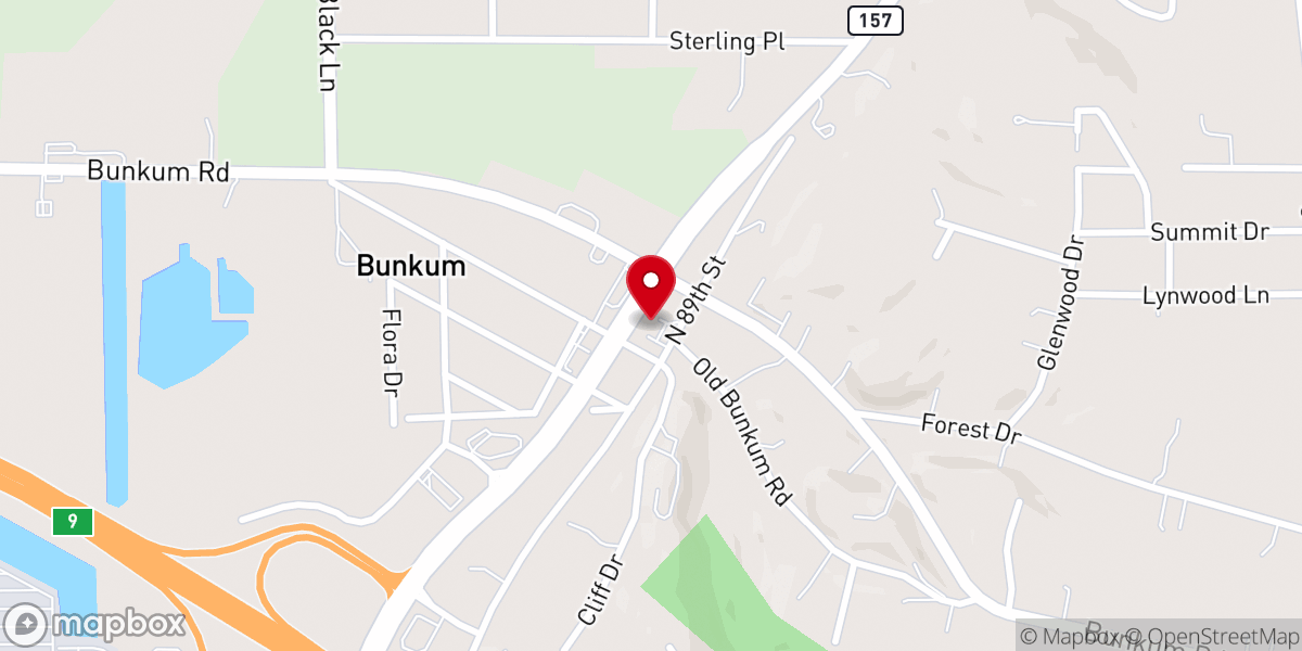 Map showing location of Fresh Anointing Ministries