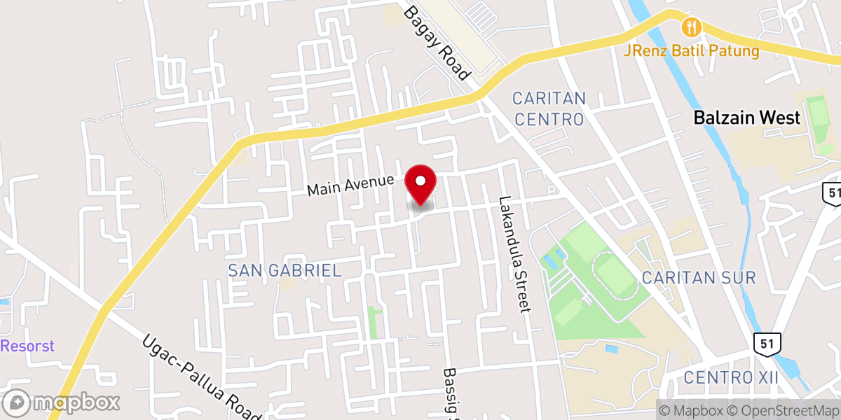 Map showing location of CHRIST CENTERED Believers Christian Fellowship