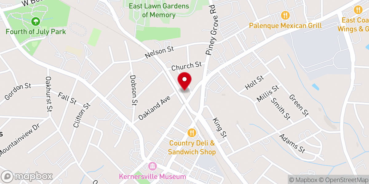 Map showing location of Iglesia Misionera Cristo Vive