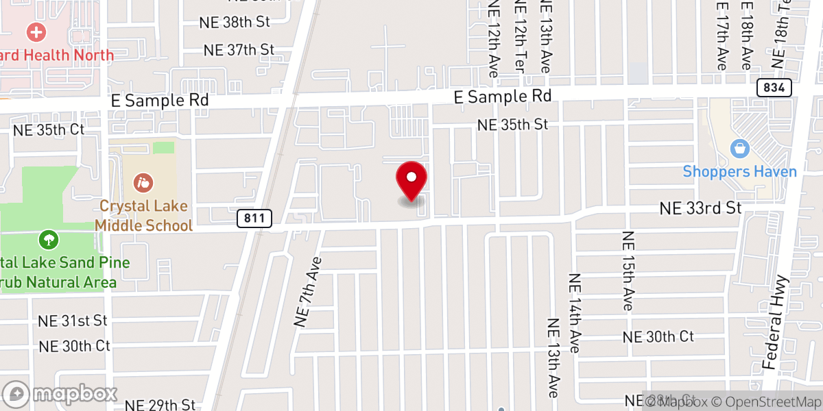 Map showing location of St Elizabeth of Hungary Catholic Church