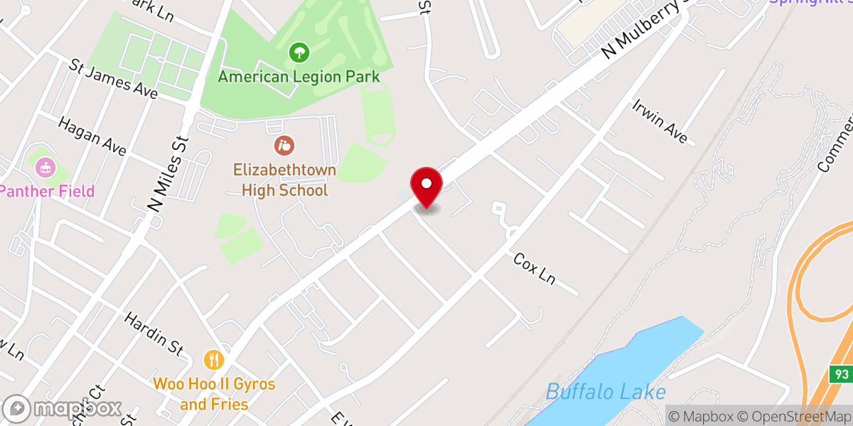 Map showing location of Metropolitan Community Church