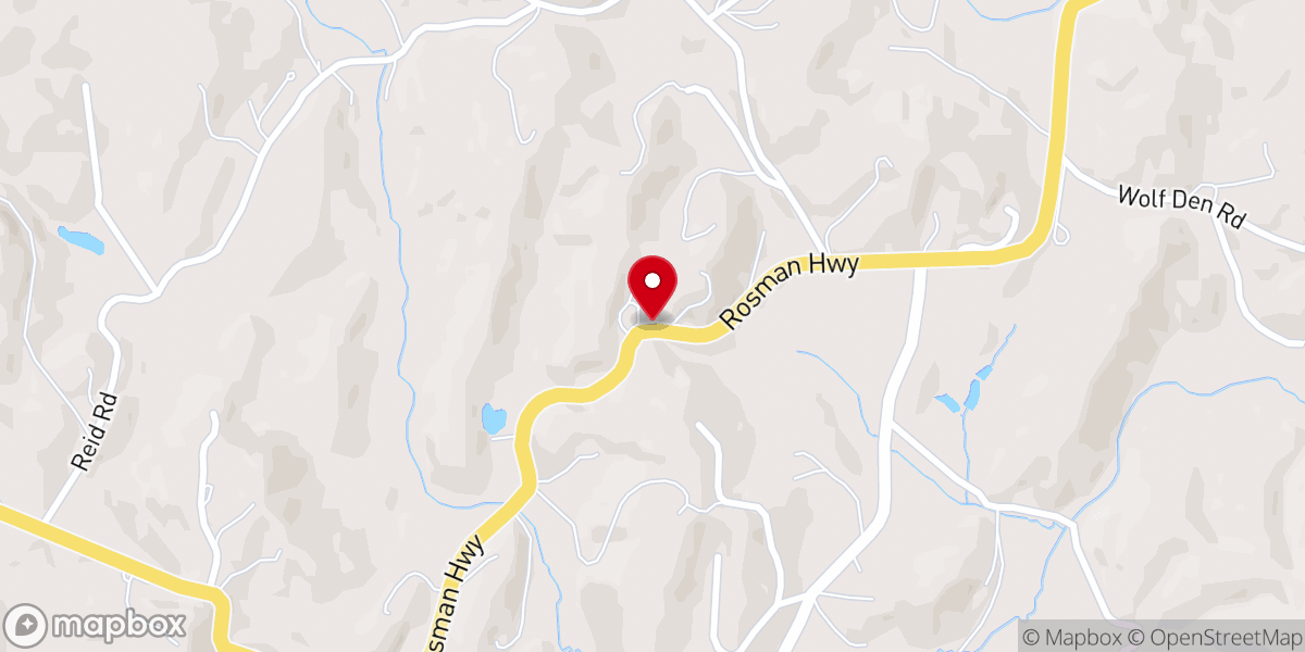 Map showing location of Faith Missionary Baptist Church