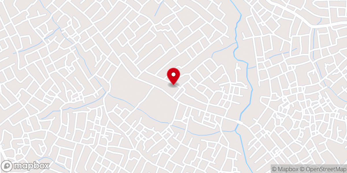 Map showing location of Living Faith Church, Mosfala