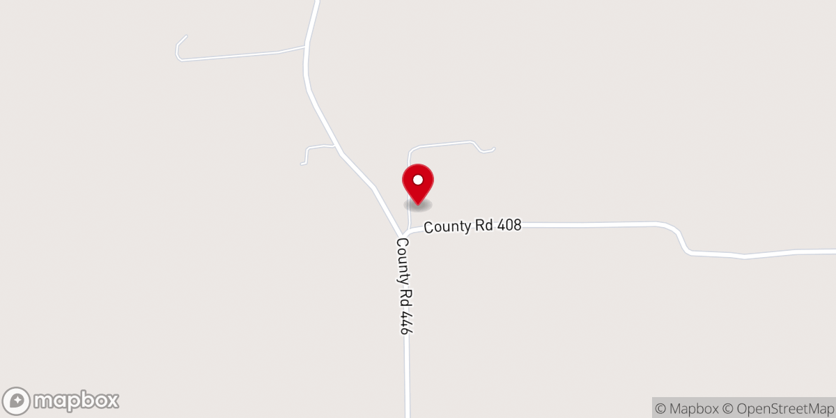 Map showing location of Pilgrim Point Church