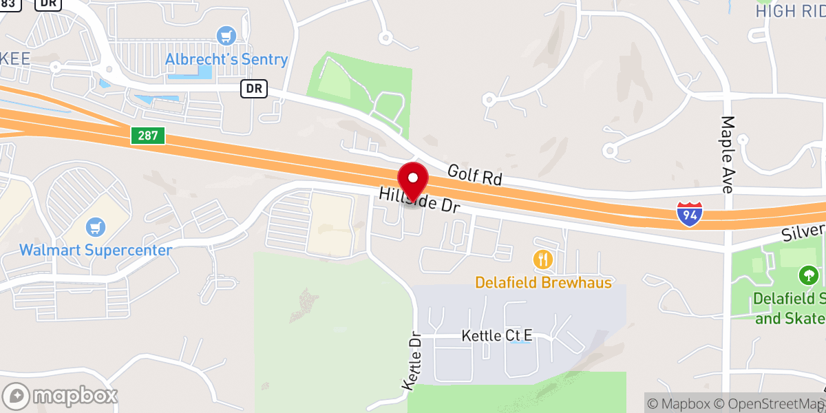 Map showing location of Grace Church
