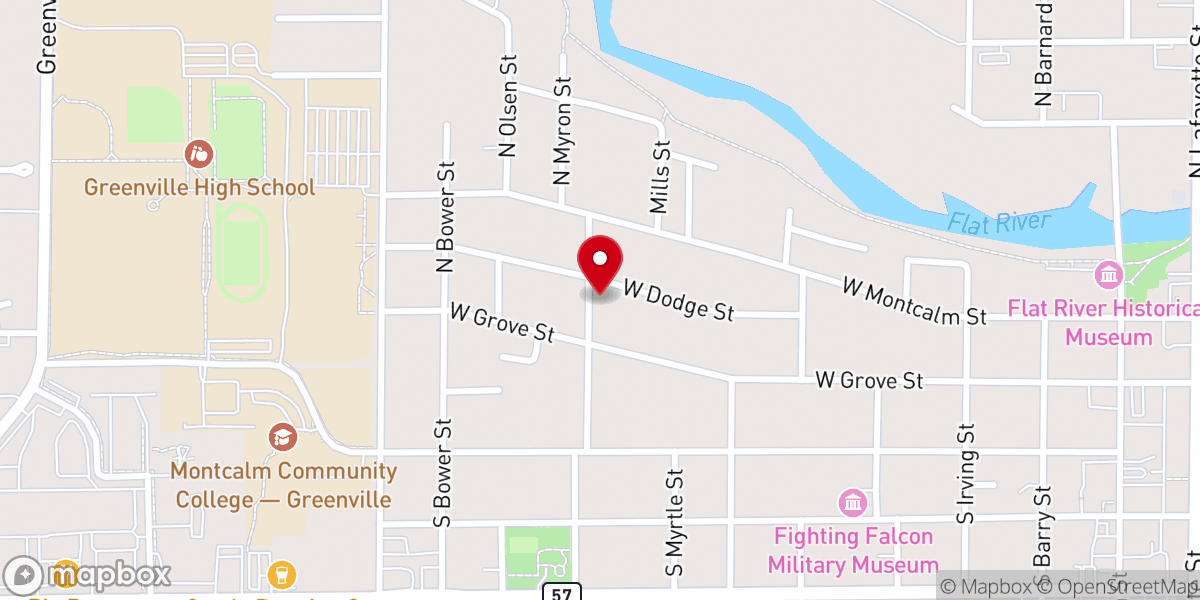 Map showing location of Redefine Church