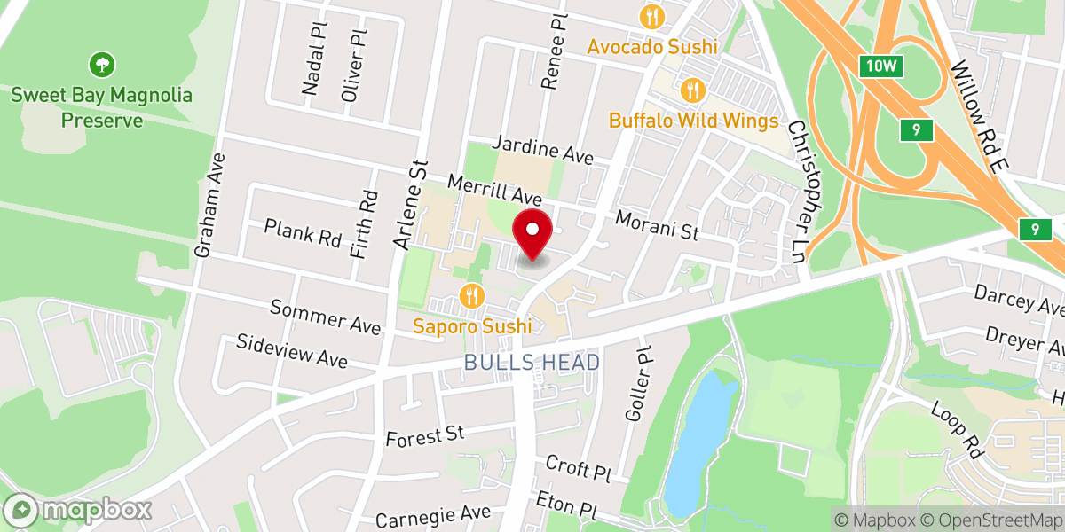 Map showing location of Church of Our Lady of Pity