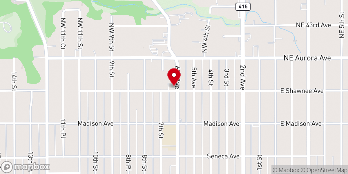 Map showing location of Sundry Church