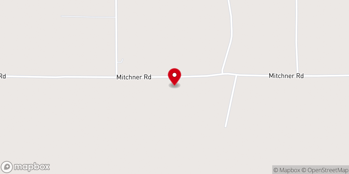 Map showing location of Little Creek Church