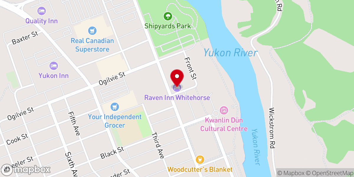 Map showing location of The Railwork Lounge