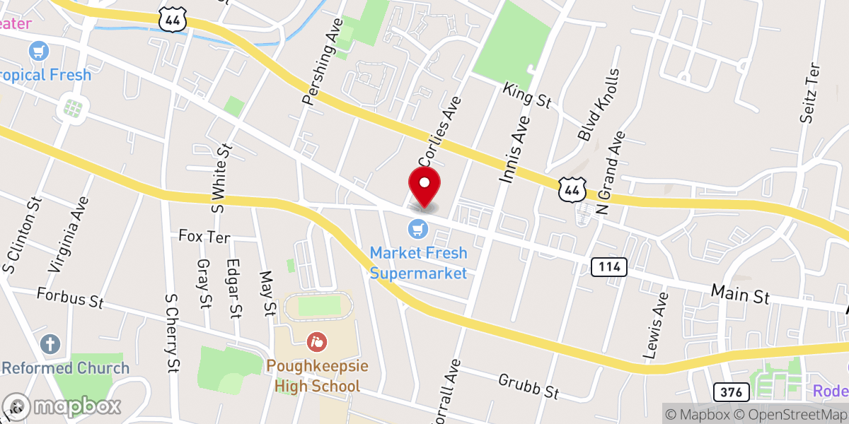 Map showing location of Iglesia Pentecostal Unida Latinoamericana