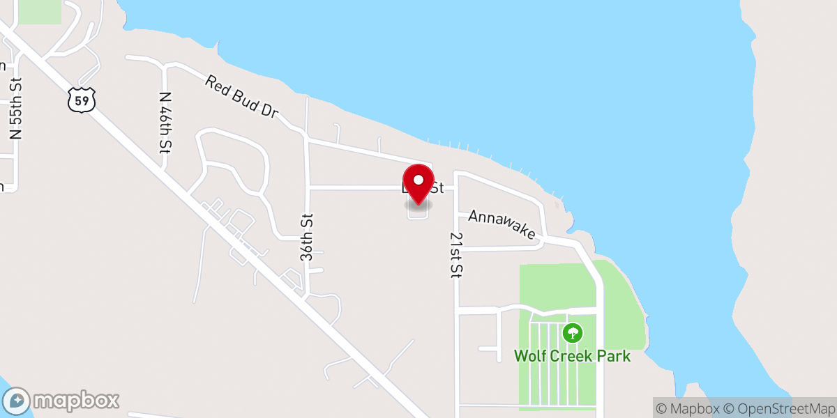 Map showing location of The Church of Jesus Christ of Latter-day Saints