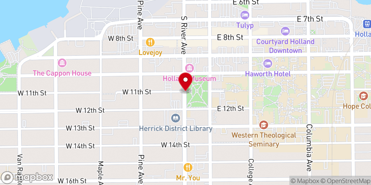 Map showing location of Real Life Fellowship