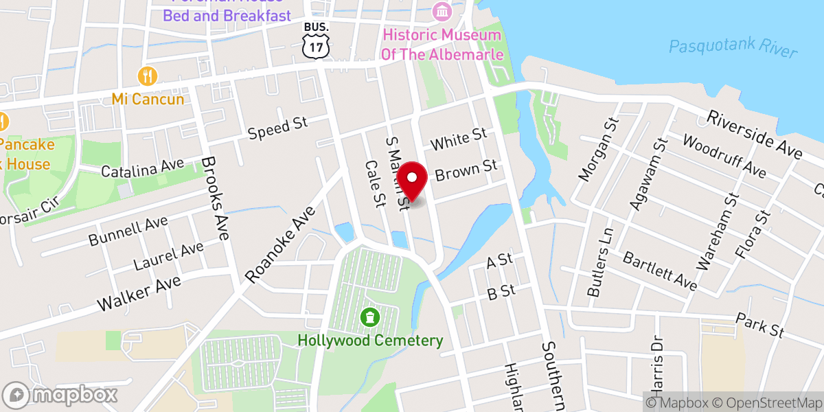 Map showing location of St Galilee Church of Christ