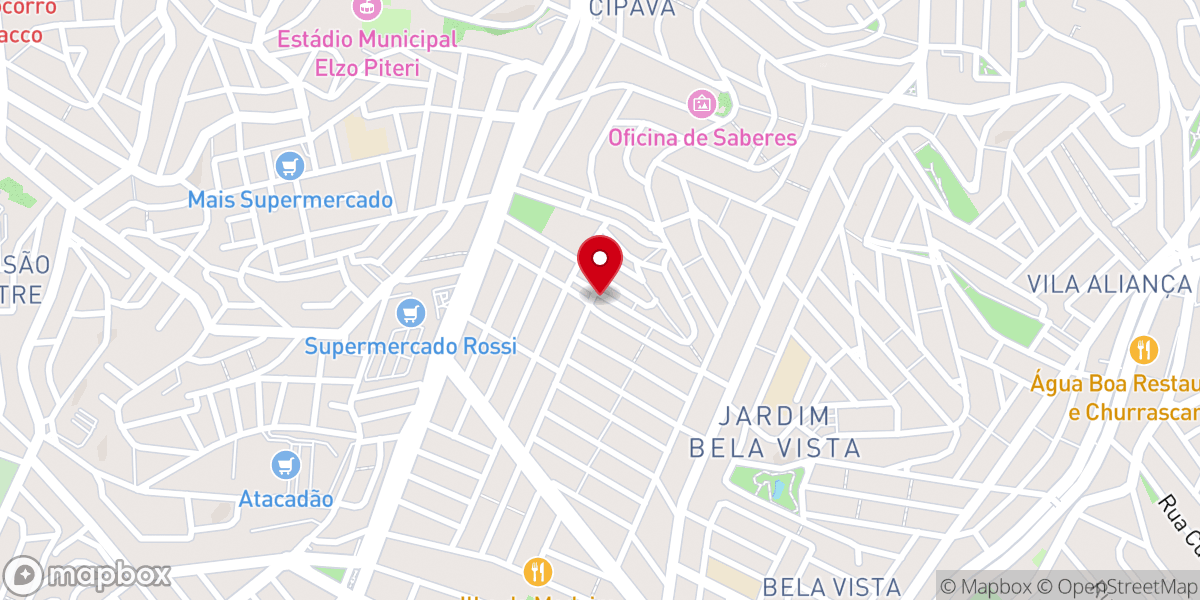 Map showing location of Comunidade São Mateus - Cipava