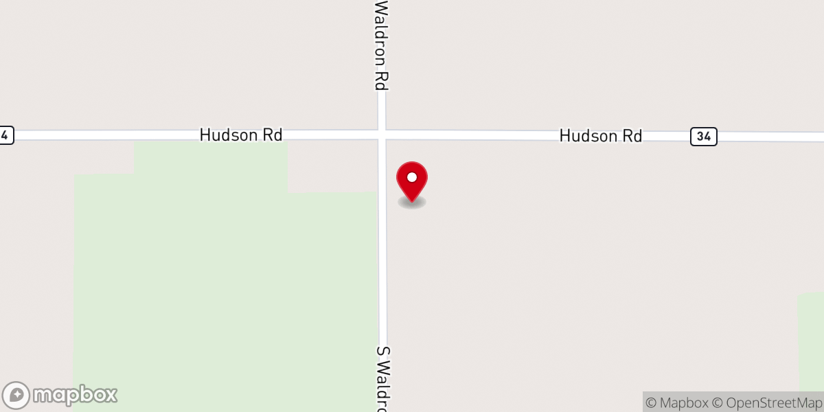 Map showing location of Pittsford Seventh-day Adventist Church