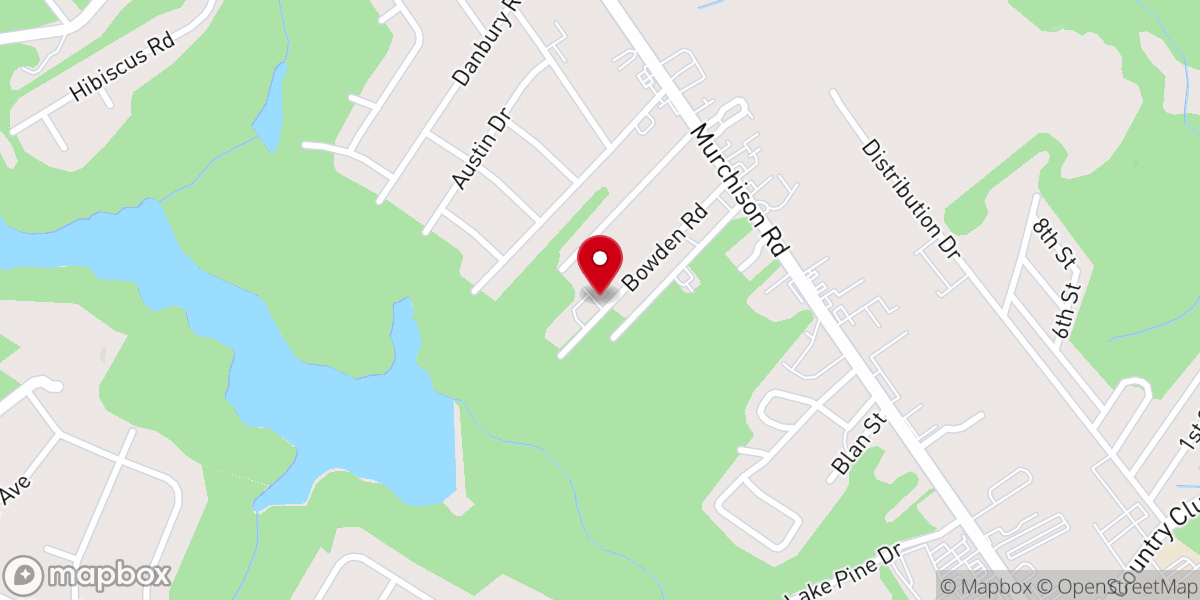 Map showing location of New Salem Missionary Baptist Church
