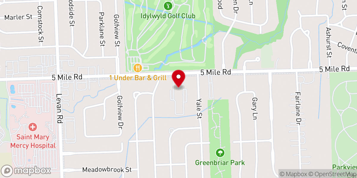 Map showing location of 2|42 Community Church