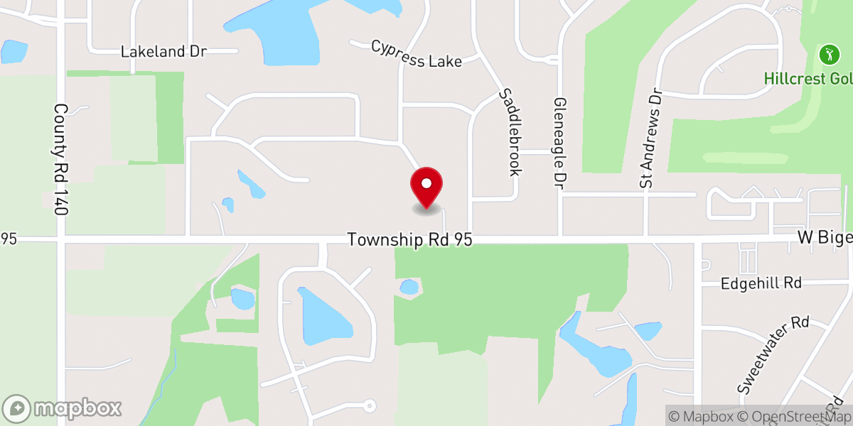 Map showing location of Living Word Church