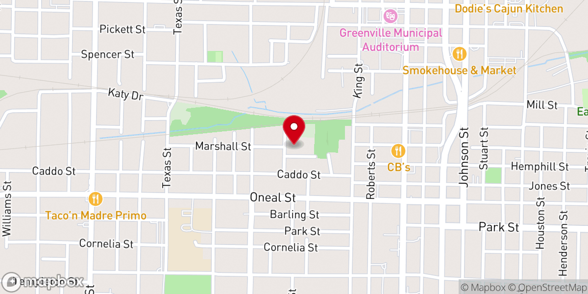 Map showing location of Apostolic Way of Truth Church Greenville