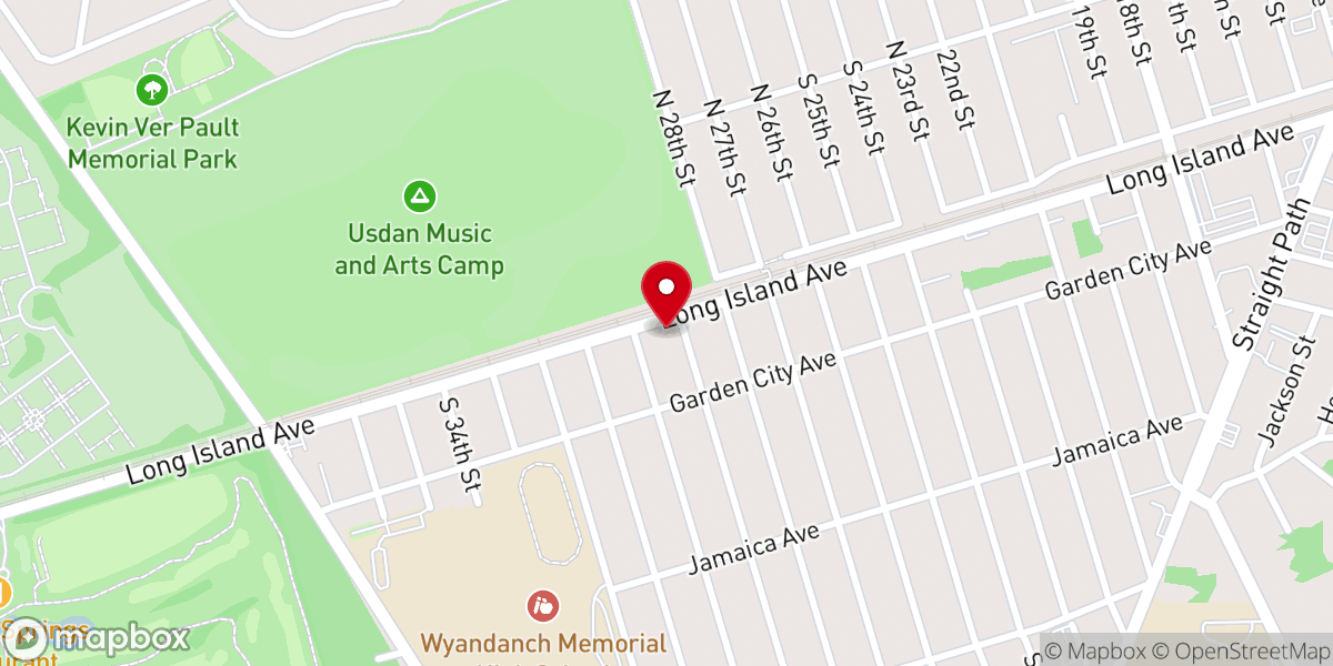 Map showing location of Church of God By Faith