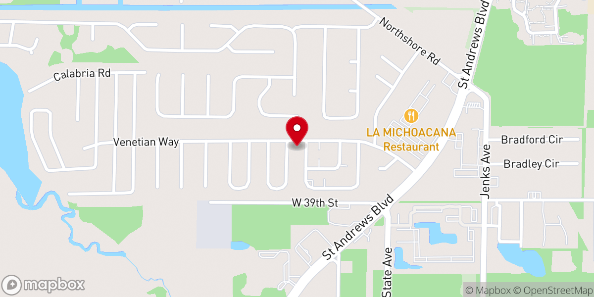 Map showing location of Saint Michael & All Angels Anglican Catholic Church