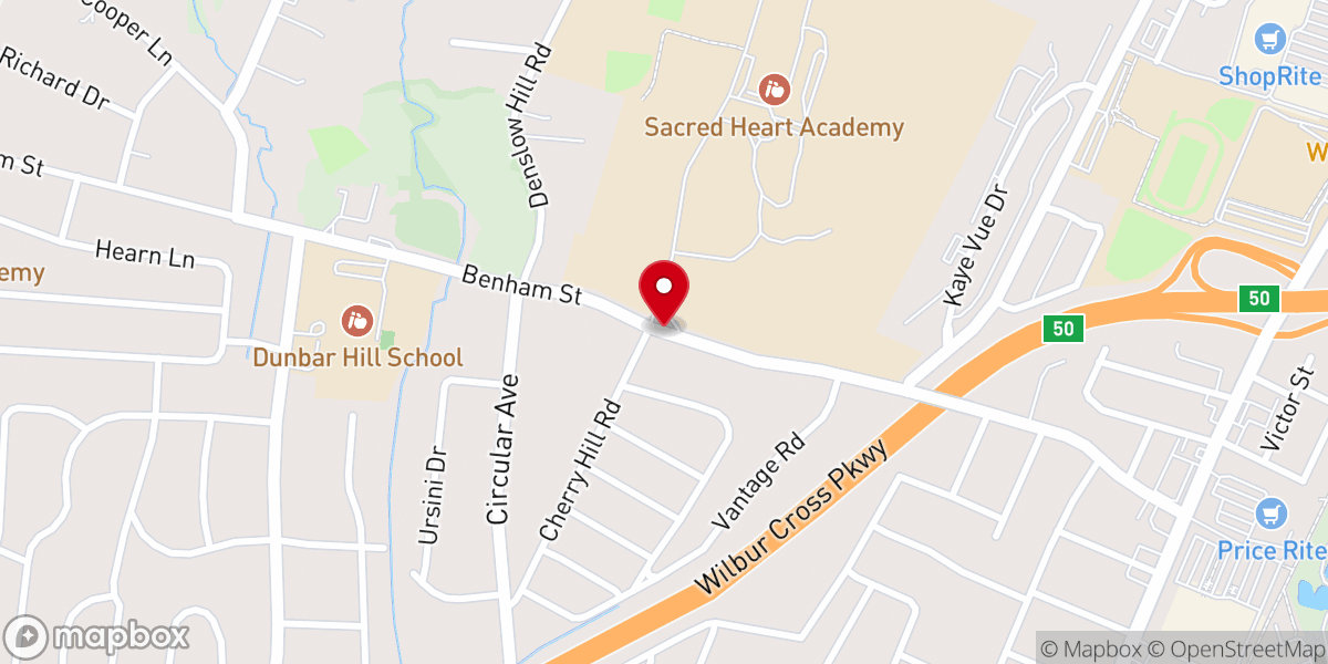 Map showing location of Apostles of the Sacred Heart of Jesus