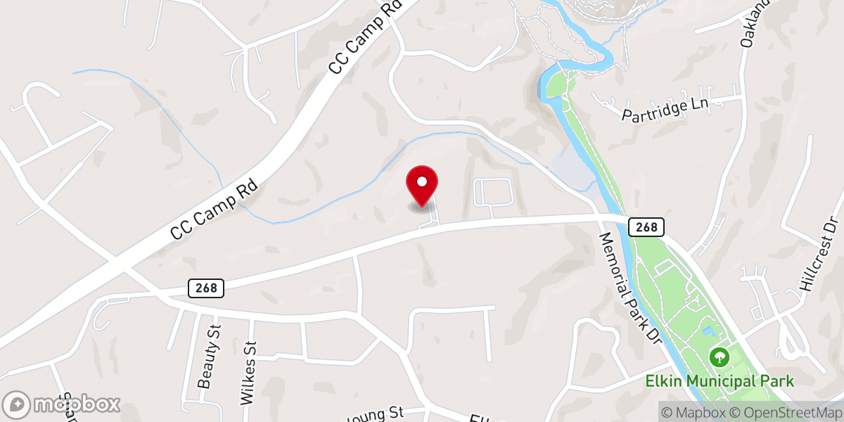 Map showing location of Pleasant Hill Baptist Church Daycare