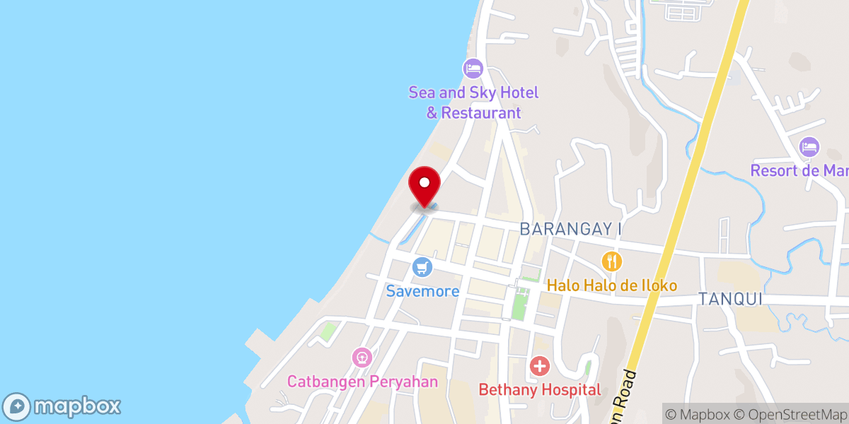 Map showing location of The Potter's House Christian Fellowship Church