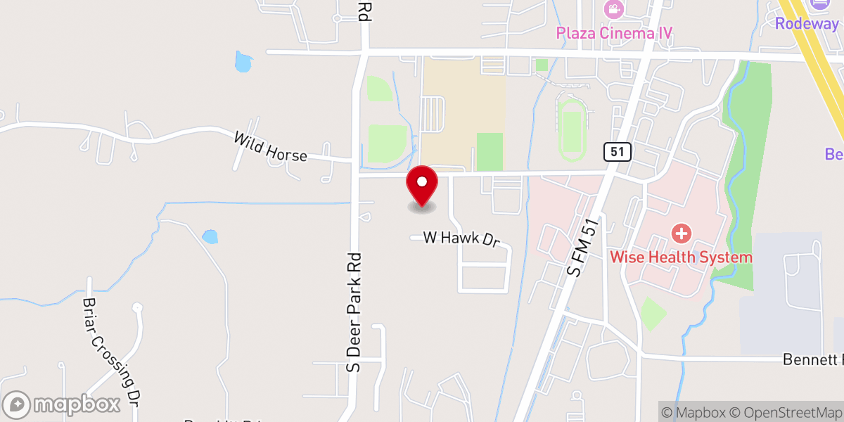 Map showing location of Gospel Life Church