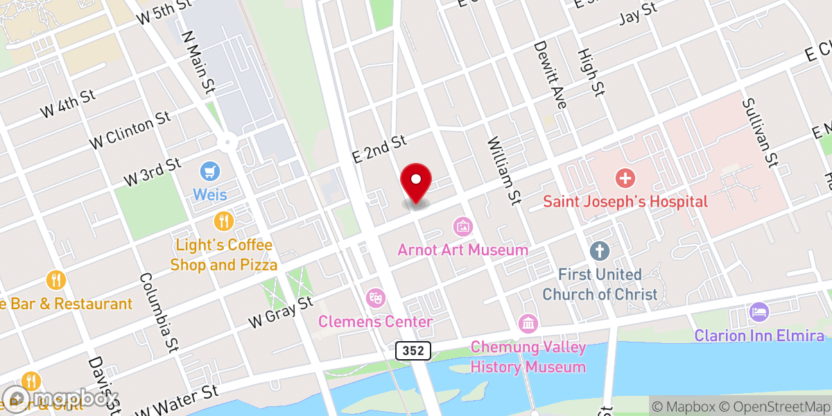Map showing location of Elm Chevrolet