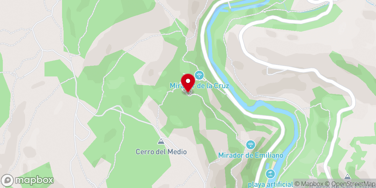 Map showing location of Ermita de San Julián “El Tranquilo”