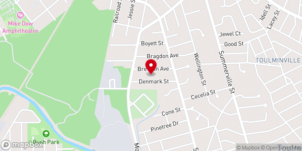 Map showing location of Holy Church of God Pentecostal Number 1