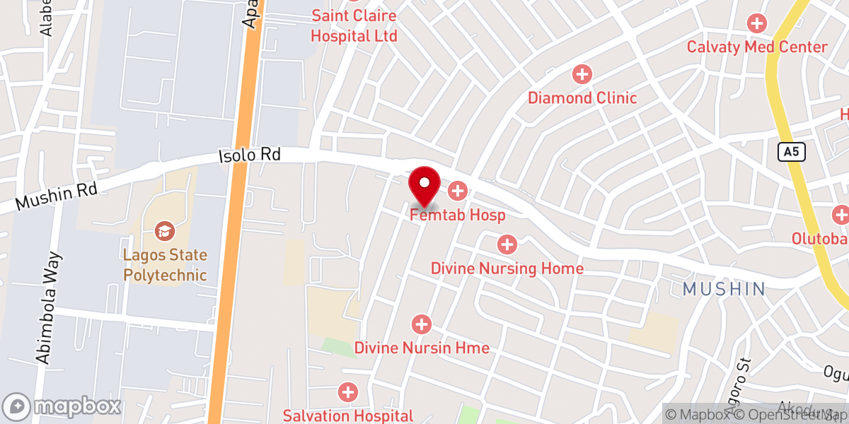 Map showing location of St Paul's Anglican Church