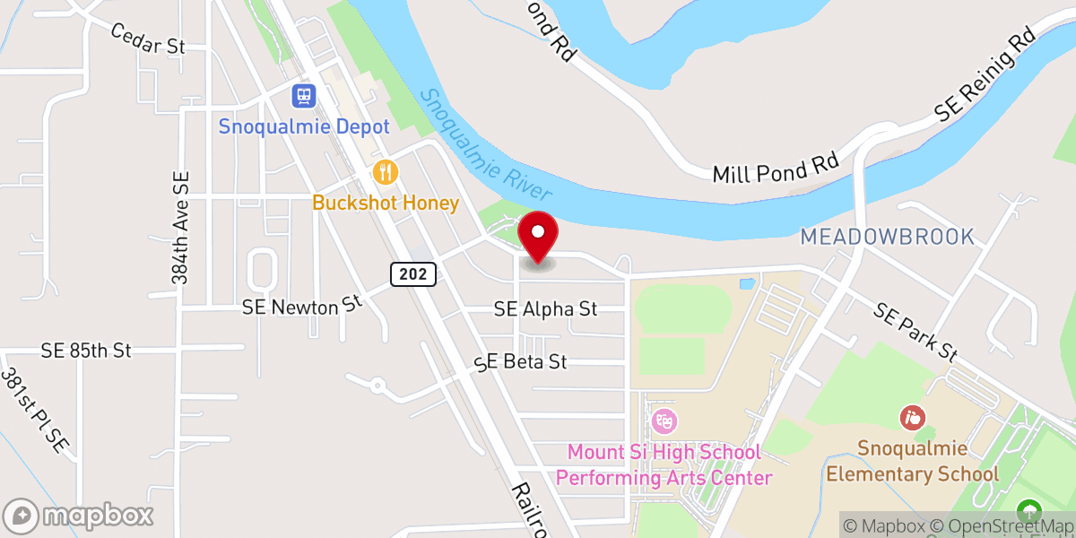 Map showing location of Life Community Church