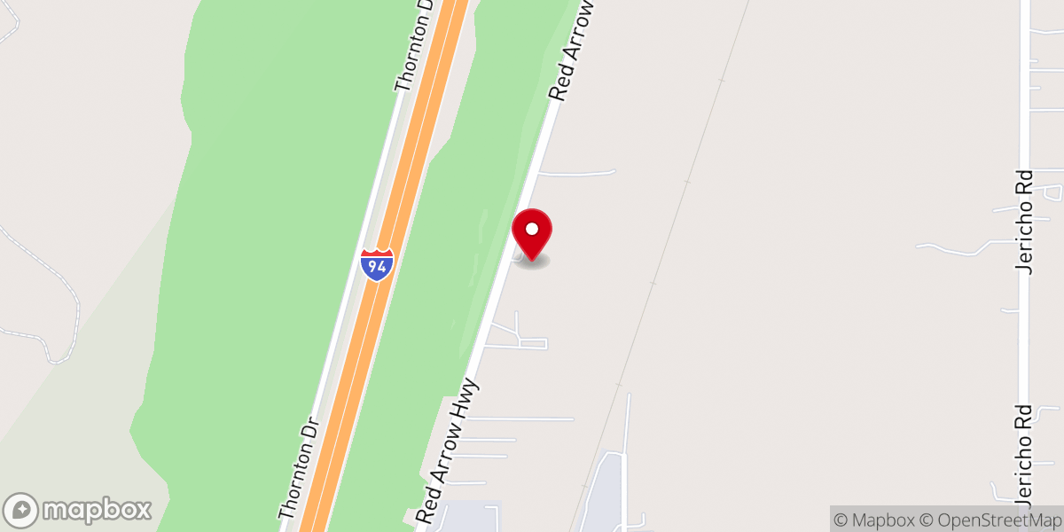 Map showing location of Lakeside Family Church