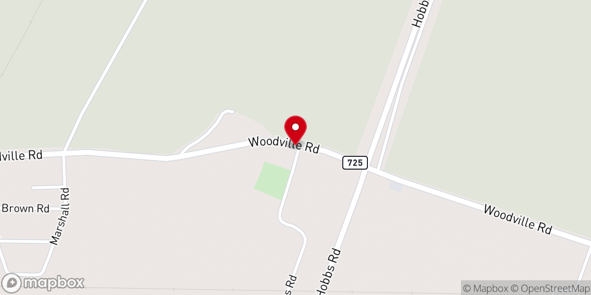 Map showing location of Spring Bayou Women's Ministry