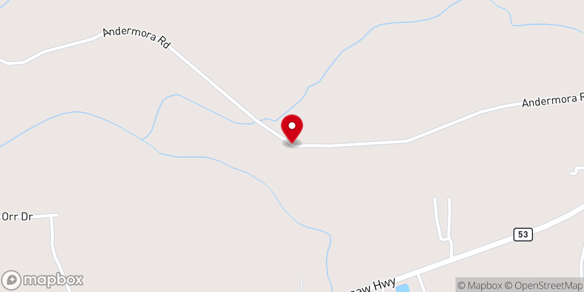 Map showing location of ULaity Missionary Baptist Church