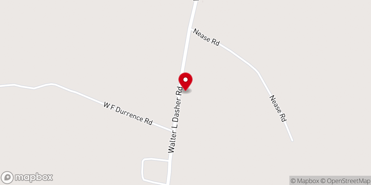 Map showing location of Ella Grove Church