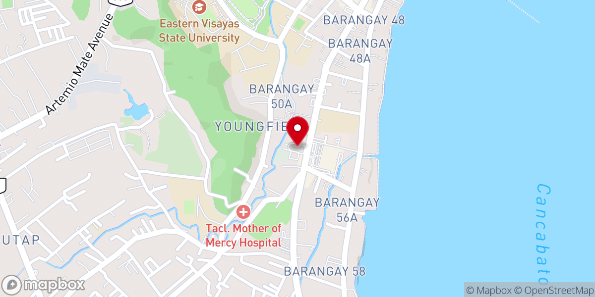 Map showing location of Redemptorist Church