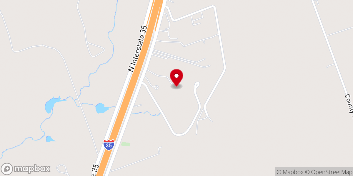 Map showing location of Open Road Biker Church